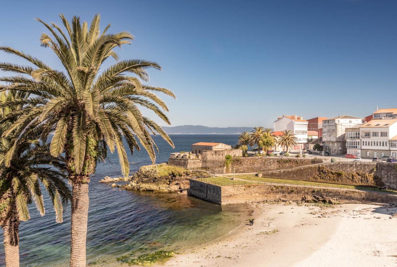 Apartamento Finisterre Con Vistas Al Mar Y Playa Exteriör bild