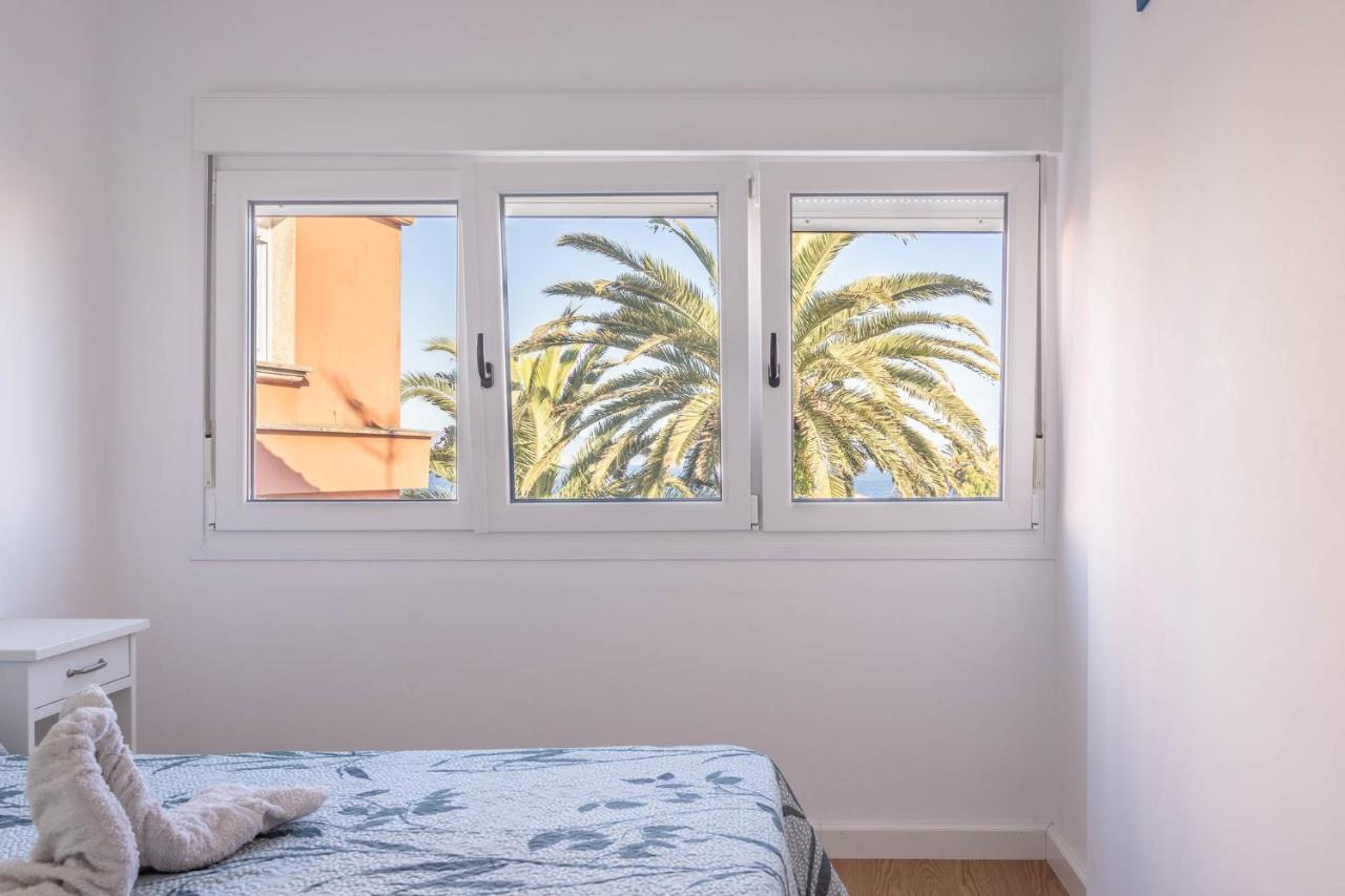 Apartamento Finisterre Con Vistas Al Mar Y Playa Exteriör bild